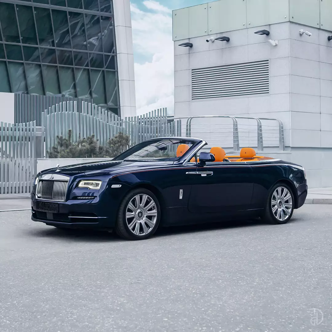 Rolls-Royce Dawn tyre service in dubai