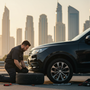 flat tyre replacement dubai flat tyre replacement dubai